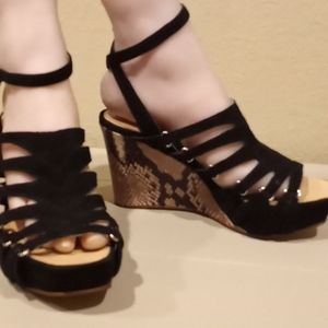 Wedges, made in Italy. Excellent Condition